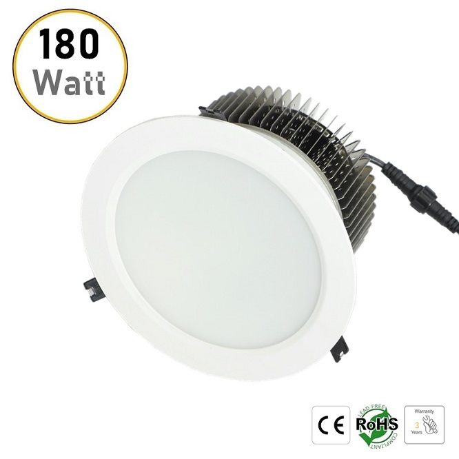 180W recessed LED downlight