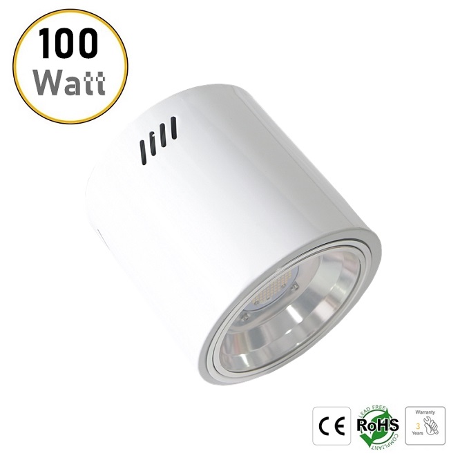 100W surface mounted downlight
