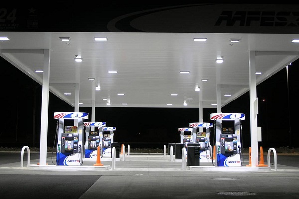 LED gas station light