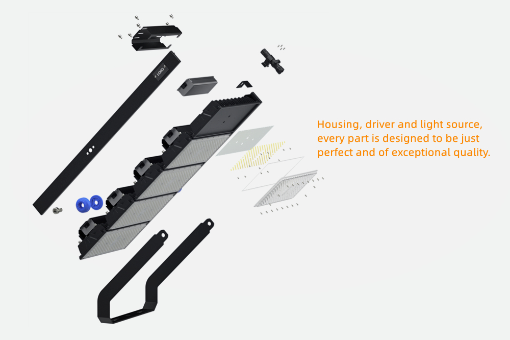 aurora series 250w 2500w led sport light 2