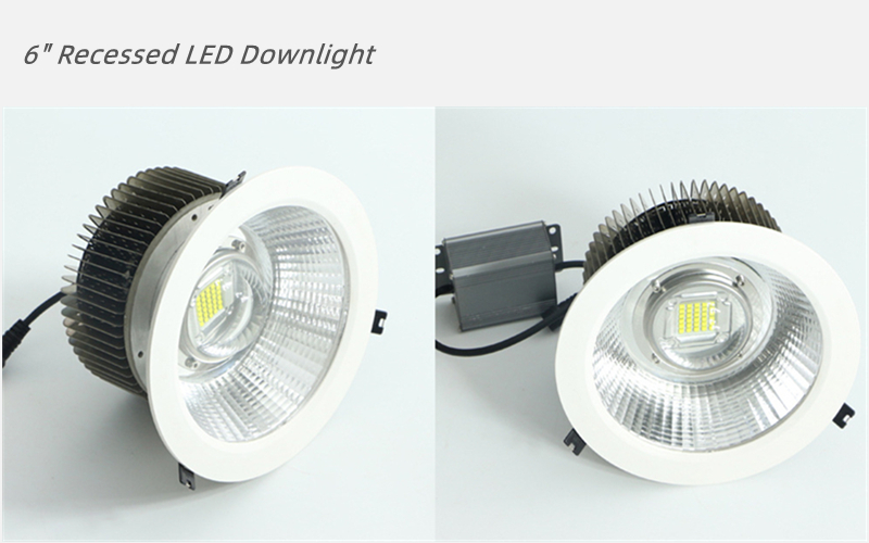 6 inches recessed led downlight